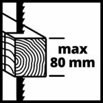 Einhell ubodna pila TC-JS 80/1