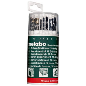 Metabo set burgija drvo-metal-kamen 3-10mm 18 kom 627190000