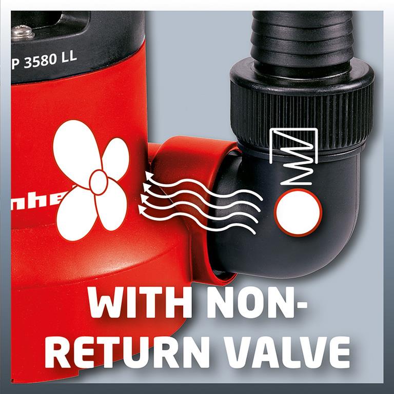 Einhell potopna pumpa za čistu vodu GC-SP 3580 LL
