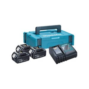 Makita 3x baterija BL1840 4Ah 18V + punjač + kofer