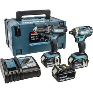 Makita aku set bušilica odvijač DLX2131JX1