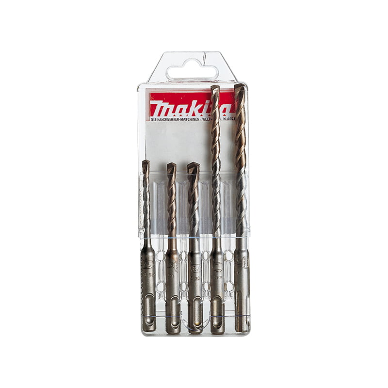 P-52370 MAKITA 5-djelni set SDS-Plus 4-Plus burgija P-52370