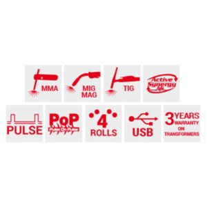 Telwin MIG/MAG/FLUX inverter aparat za varenje INVERPULSE 320