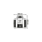Bosch građevinski laserski nivelir GRL 400 H Professional+LR1