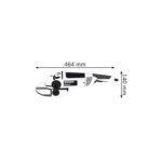 BOSCH električna ugaona kutna brusilica GWS 24-230 H Professional