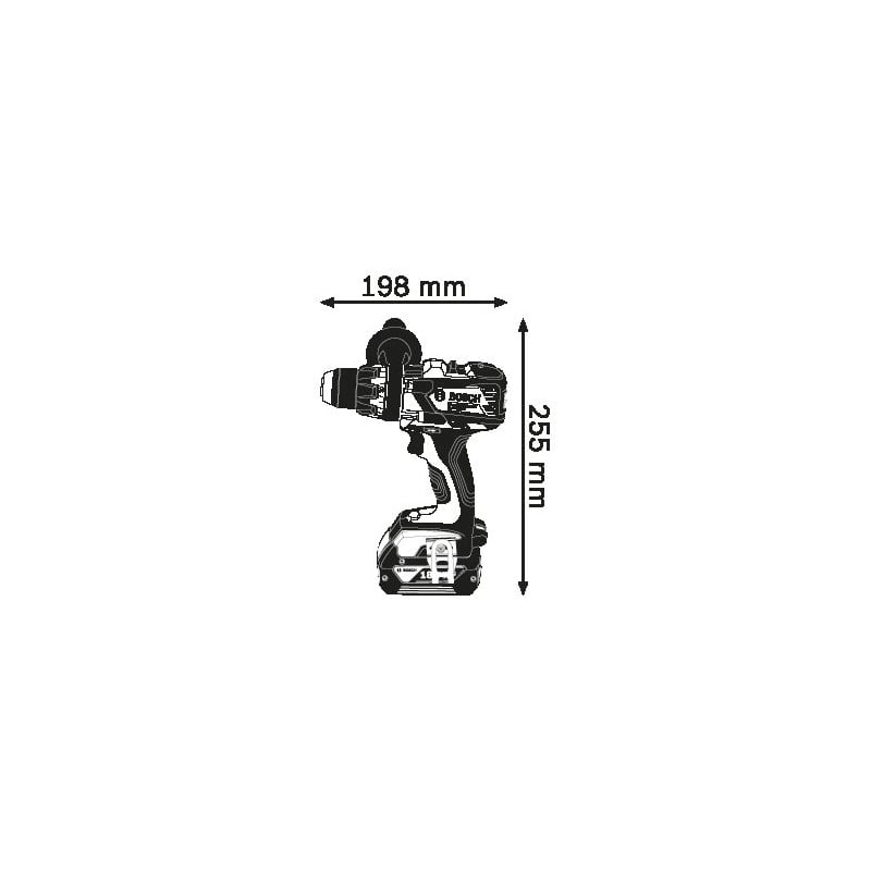 BOSCH aku bušilica odvijač GSR 18 VE-EC Professional 06019F1102