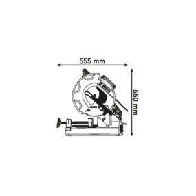 Bosch preklopna nagibna pila testera za metal GCD 12 JL Professional