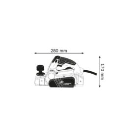 BOSCH rende blanja GHO 26-82 D Professional