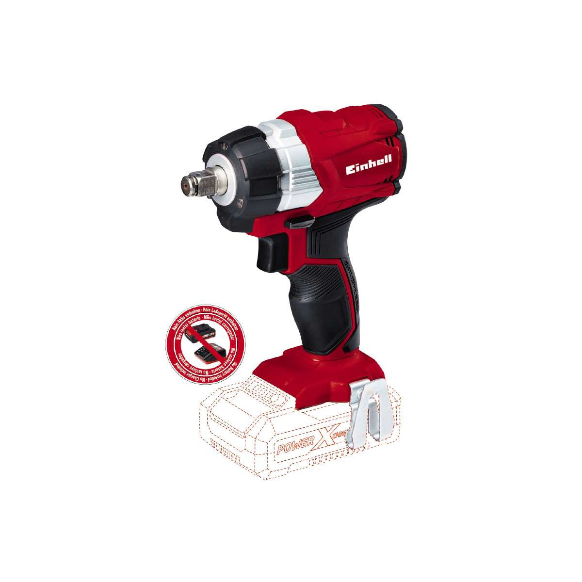 cordless-impact-driver-te-cw-18li-bl;brushless-solo-produktbild-1 Einhell aku udarni odvijač Power X-Change TP-CW 18 Li BL - Solo