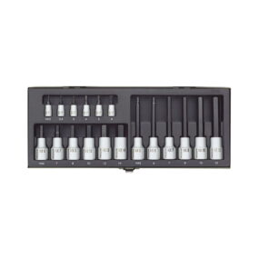 Proxxon 18-dijelni set nasadnih Imbus ključeva 1/4" i 1/2" PX23100