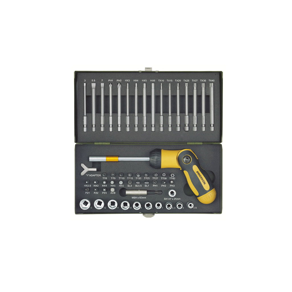 proxxon 23104 Proxxon set odvijača sa 54-dijelnim nastavcima PX23104