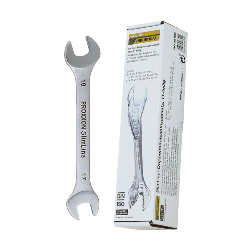 proxxon 23802 Proxxon 11-dijelni set viljuškastih ključeva SlimLine 6-32mm PX23802