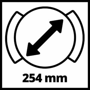 Einhell aku brusilica za poliranje polirka Power X-Change CE-CB 18/254 Li - Solo