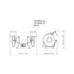 Metabo stona dvostrana brusilica DS 175