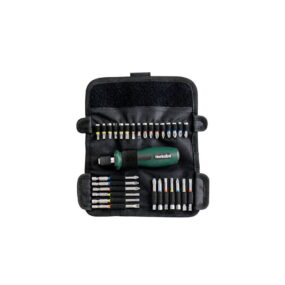 Metabo 30-dijelni set bitova, ručka za bitove i torbica “SP” 626726