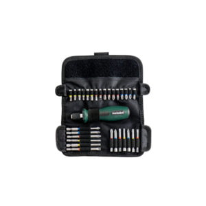 Metabo 30-dijelni set bitova, ručka za bitove i torbica “SP” 626726