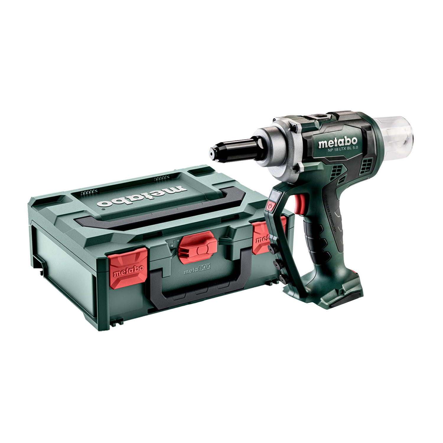 metabo 61900284 Metabo aku pištolj za pop nitne NP 18 LTX BL Solo sa koferom