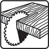 Makita list rezna ploča za drvo za pilu M-Force 165X20mm 24Z B-08006