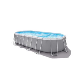 Intex bazen sa metalnom konstrukcijom PRISM FRAME OVAL 610x305x122cm 26798