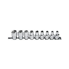 HOEGERT 9-dijelni set torx nasadnih ključeva HT1A880 1/2"