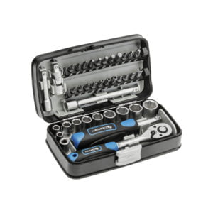 HOEGERT 38-dijelni set bitova i nasadnih ključeva HT1R462 1/4 "