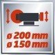 Einhell stona brusilica suvo/mokro TC-WD 200/150