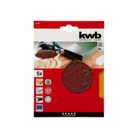 KWB brusni papir za drvo-metal čičak 125mm GR60