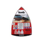 KWB brusni papir za drvo-metal čičak  trougao 100 x 147 mm