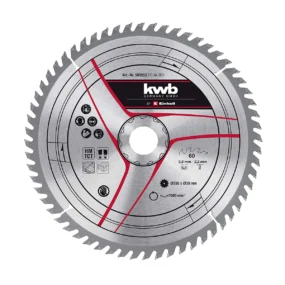KWB rezni list za cirkular TCT 250 x 30 x 3.2 mm/60Z