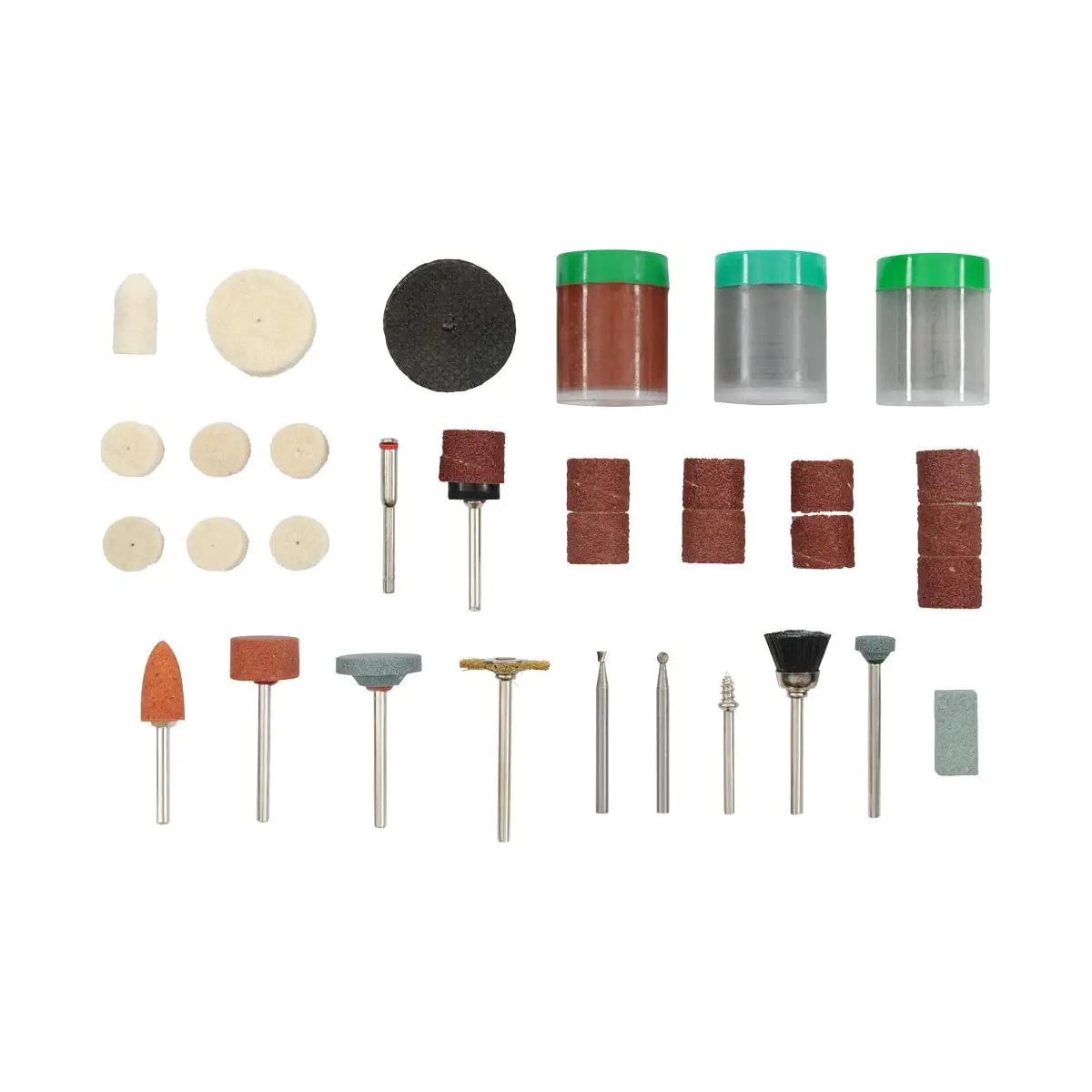 KWB 105-dijelni set rezervnog pribora za brusilicu za graviranje 105/1