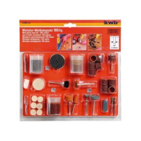 KWB 105-dijelni set rezervnog pribora za brusilicu za graviranje 105/1