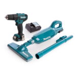 Makita set aku bušilica odvijač i usisivač CLX231X1