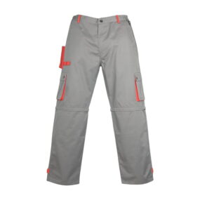 Lacuna radne pantalone hlače CLASSIC PLUS - Siva-narandžasta
