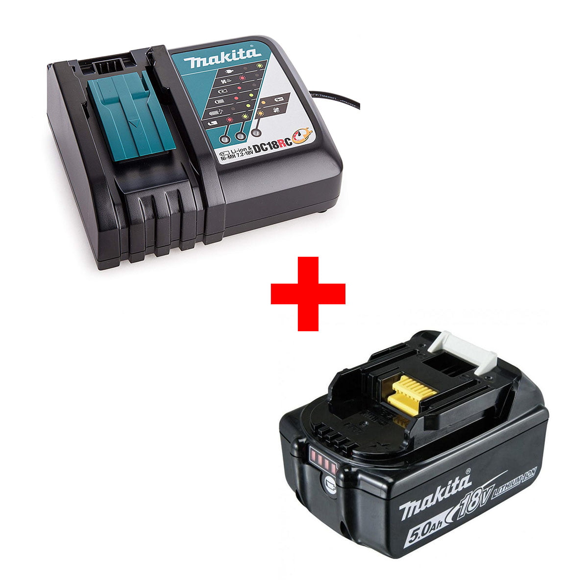 makita LXTRC-KUM5 Makita specijalni set baterija 18V 5Ah i brzi punjač LXTRC-KUM5