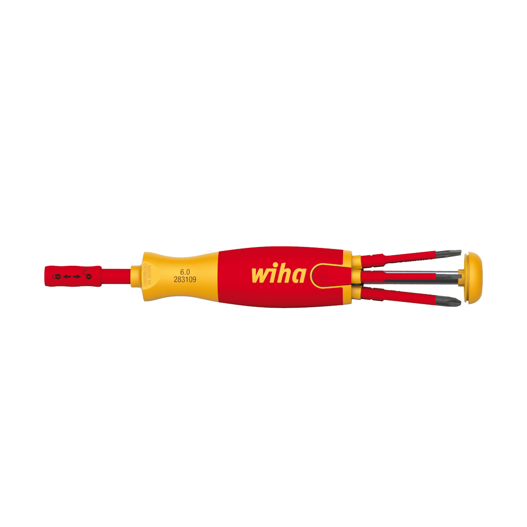 wiha 38613 Wiha odvijač sa izmjenjivim setom bitovima LiftUp 38613