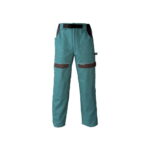 Lacuna radne pantalone hlače COOL TREND - Zeleno-crna