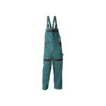 Lacuna radne farmer pantalone hlače sa tregerima COOL TREND - Zeleno-crna