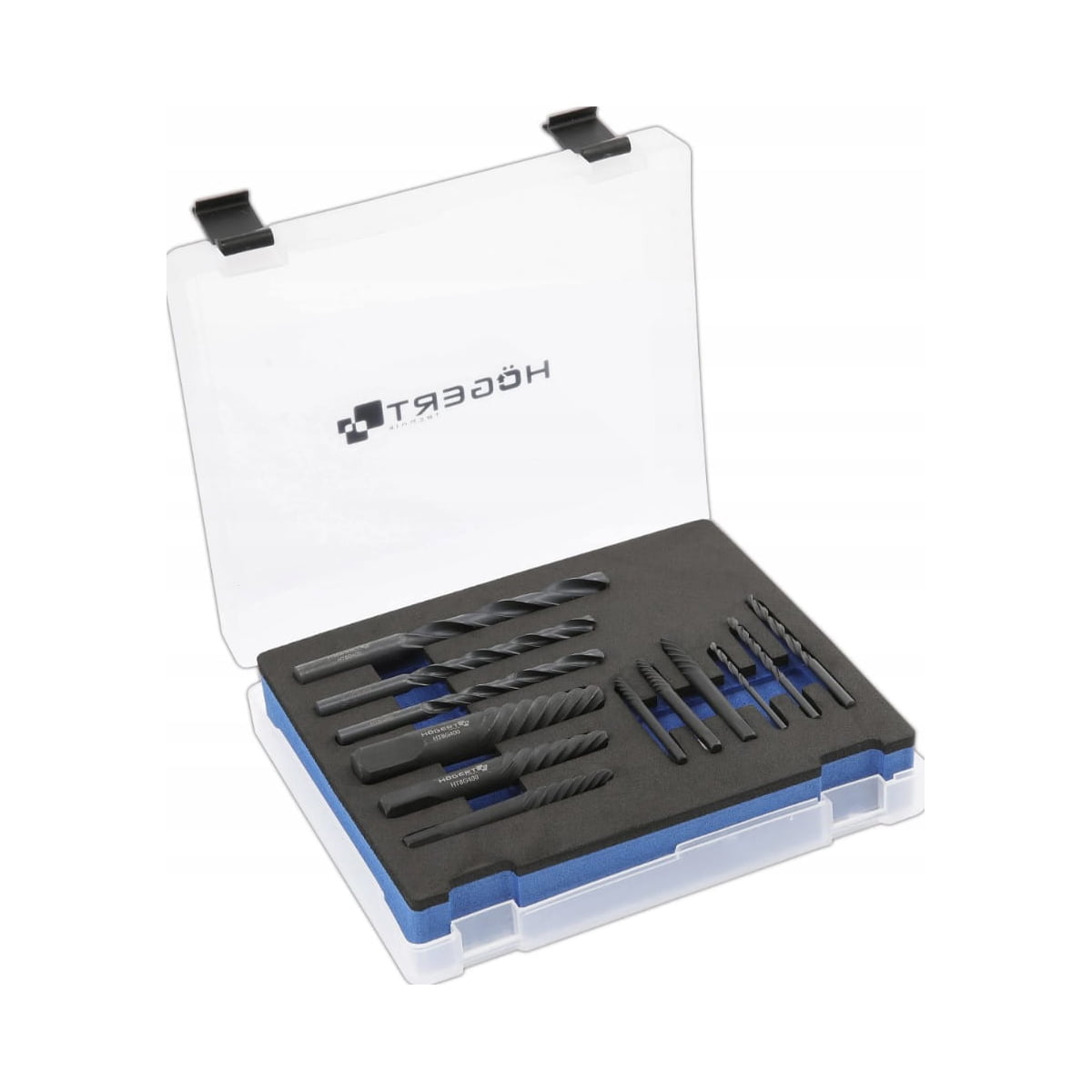HT8G400 HOEGERT set za vađenje polomljenih vijaka M3-M24 HT8G400