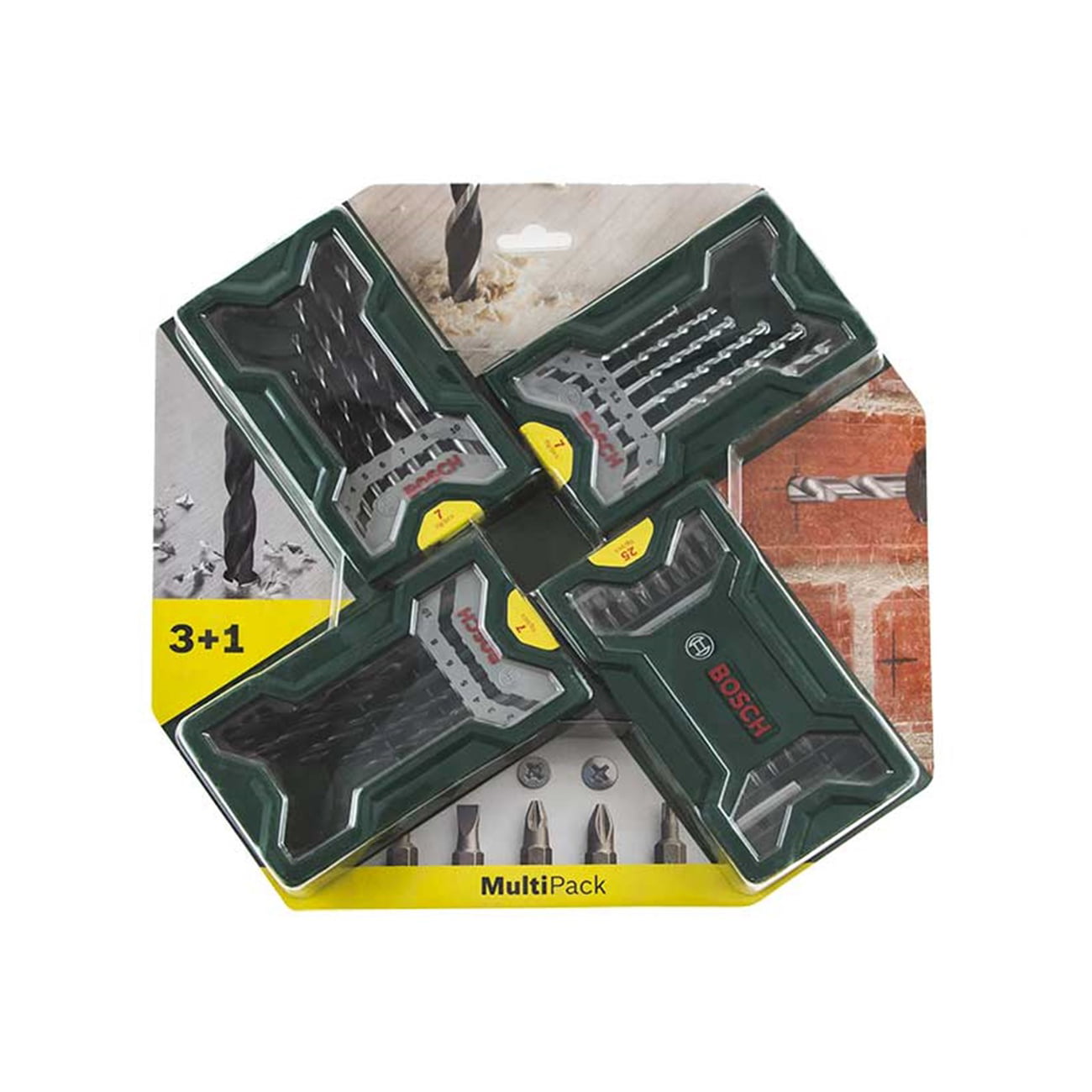 Bosch set borera burgija Multipack Mini X-Line 3+1