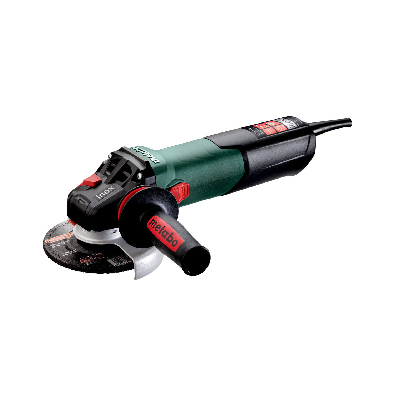 wev 17-125 quick inox Metabo ugaona kutna brusilica WEV 17-125 Quick Inox 1700W