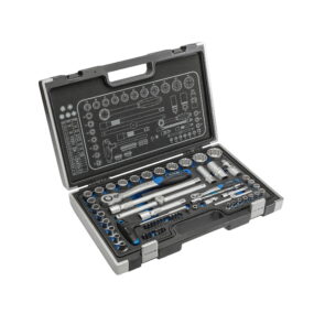 HOEGERT 60-dijelni set nasadnih ključeva 1/2 i 1/4 SPLINE HT1R470