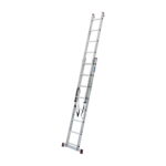 Krause dvodijelne univerzalne merdevine ljestve CORDA 8-11 gazišta