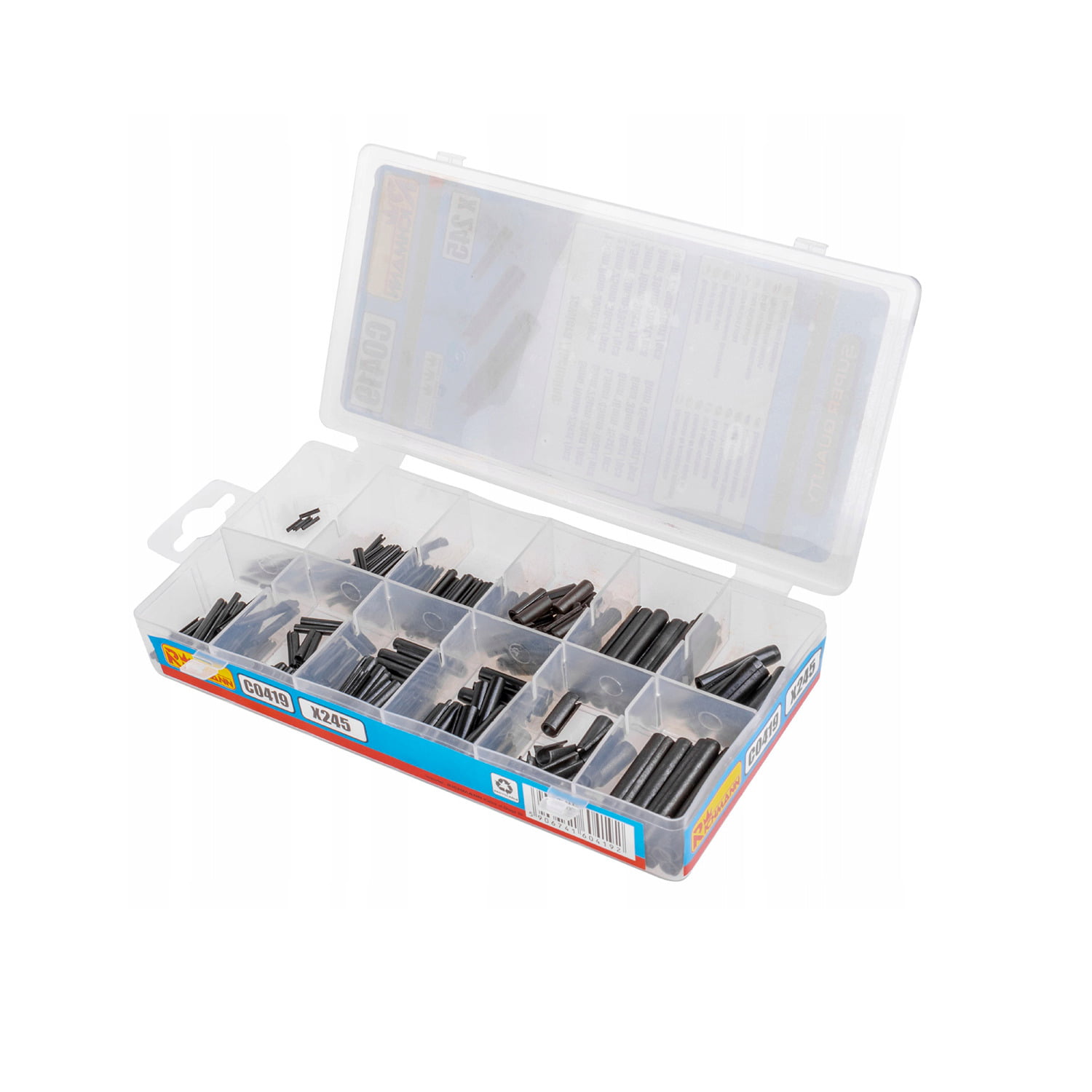 C0419 Richmann set topivih crnih izolira 245 komada C0419