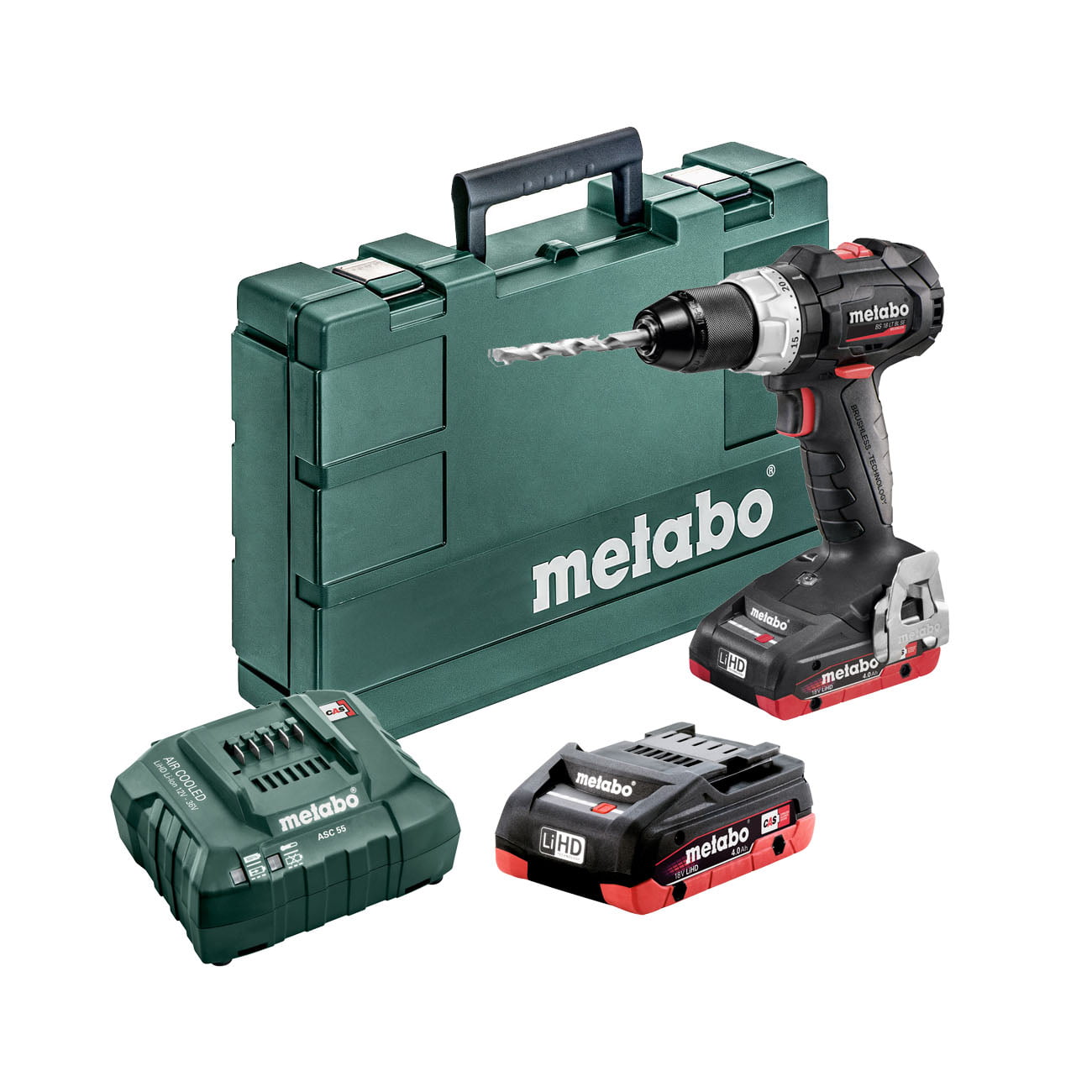 BS 18 LT BL SE Metabo aku bušilica odvijač BS 18 LT BL SE 2x4Ah LiHD Special Edition