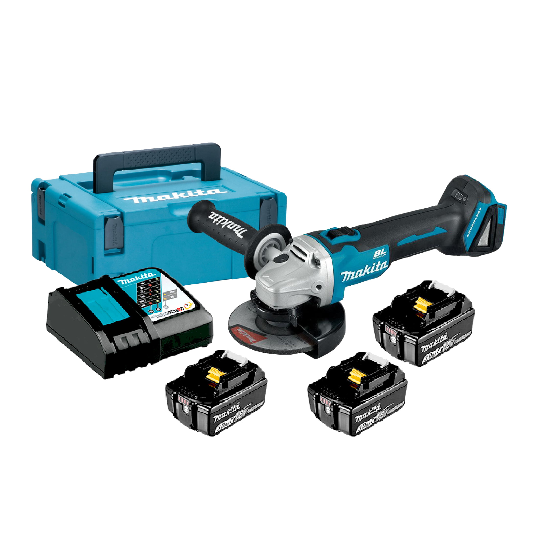 DGA504RFE3 (3) Makita aku ugaona kutna brusilica DGA504RFE3