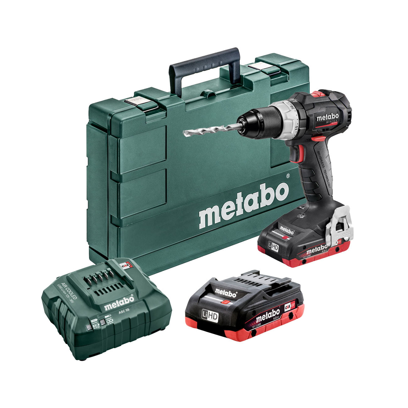 SB 18 LT BL SE Metabo aku udarna bušilica odvijač SB 18 LT BL SE 2x4Ah LiHD Special Edition