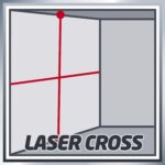 Einhell križni krstasti laserski nivelir TC-LL 2