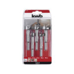 KWB 5-dijelni set forstner borera za drvo 706090