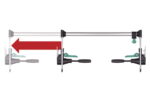 Wolfcraft set stega za postavljanje vrata PRO 3676000