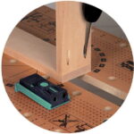 Wolfcraft set za skriveno tiplovanje 4642000